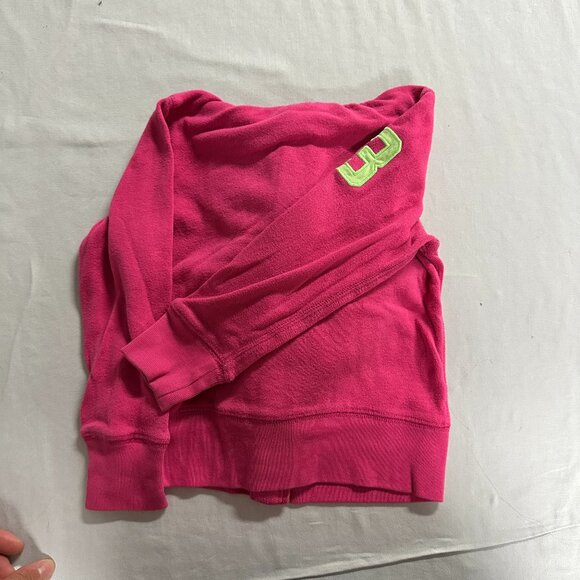 Polo Pink Hoodie with Green Logo - Picture 6 of 10